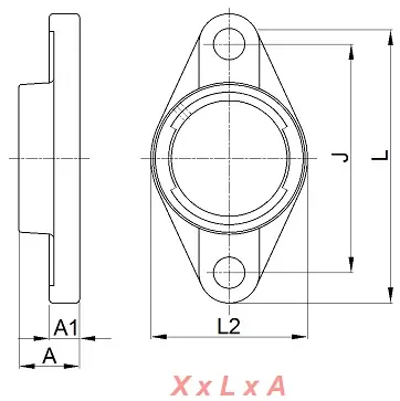 Oferta Oprawa samonastawna żeliwna FL.211 SNR